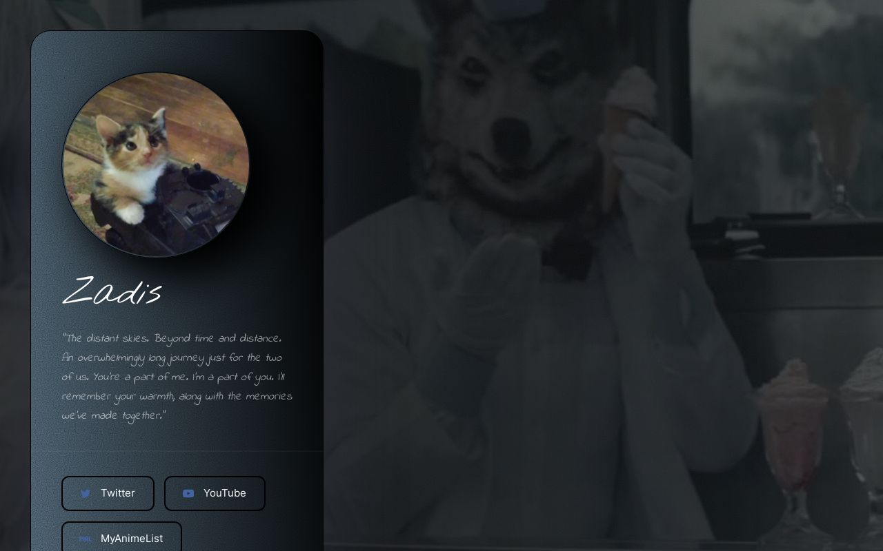 Carrd profile picture for @zadis